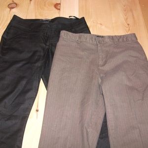 2 Pairs Womens Pants Size 10 Sonoma Mexx